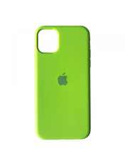 Чохол Silicone Case Full Cover (MC) для Apple iPhone 12/12 Pro Lime green