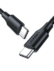 Кабель синхронізації Ugreen US286Type-C to Type-C 3 60W 3m Black (60788)