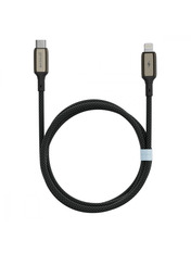 Кабель синхронізації Proove Dense Type-C to Lightning Black 27W 1m Black (CCDM27002101)