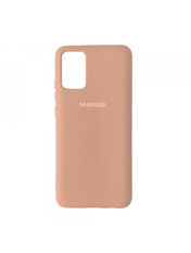 Чохол Silicone Case Full Aquarelle для Samsung Galaxy A025 A02s Pink Sand