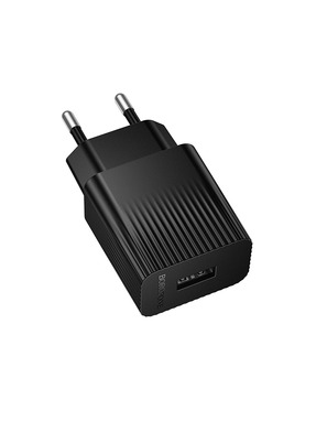 Мережевий зарядний пристрій Borofone BAS71A (1 USB-A) 10,5W Black