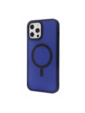 Чохол UAG Copy Matte Insane Case with Magnetic Ring для Apple iPhone 12 Pro Max Midnight Blue (6971432058)