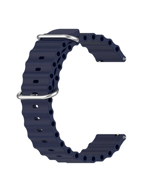 BeCover Wave Style (22mm) Huawei Watch GT 5 (46mm) Deep Blue