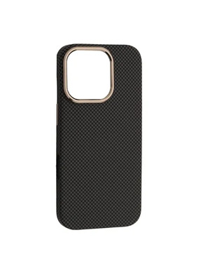 Чохол CARBON Style MagSafe для Apple iPhone 16 Pro Max Black/Grey (6982017453)