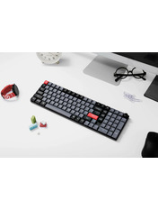 Клавіатура Keychron K17 Pro 100Key Black Gateron MX 2.0 Red (K17P-B1-UA) Black