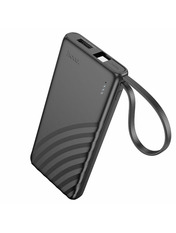 Павербанк Hoco J129 Nature 1xUSB-C + 1xUSB-A Black 5000 18.5 18,5W 5000mAh Black
