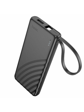 Павербанк Hoco J129 Nature 1xUSB-C + 1xUSB-A 18,5W 5000mAh Black