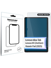 Захисне скло BeCover Matte Anti-Glare Lenovo Idea Tab / Lenovo K11 (2nd Gen) / Lenovo Xiaoxin Pad (2 Захисне скло для планшетів