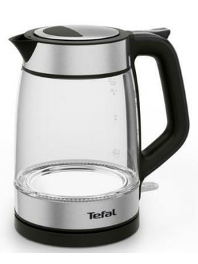 Електрочайник Tefal Glass Kettle Silver (KI605B30)