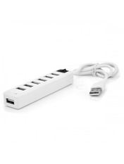 USB-хаб Pino Q100 USB-A 7xUSB 2.0 White (7xUSB 2.0) White (YT-H7S-W)