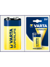 Батарейка Varta SuperLife Krone Carbon-Zinc 1шт (02022101301)