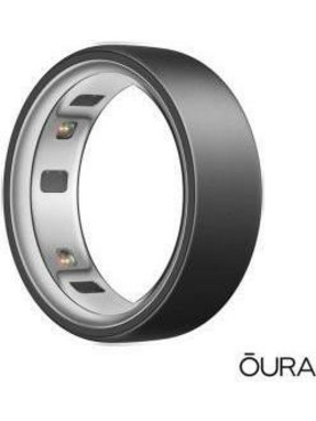 Смарт-кільце Oura Ring 4 Size 11 Stealth (JZ90-54218-11)