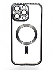 Чохол BeCover Chrome Case для Apple iPhone 16 Pro Max Black (712085) Black