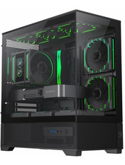 Корпус GameMax Vista 2 M Без БЖ Mini-Tower Mini-Tower Black