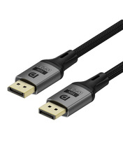 Кабель передачі відео ColorWay DisplayPort (M) to DisplayPort 1,5m Black (CW-CBDP091-BK)