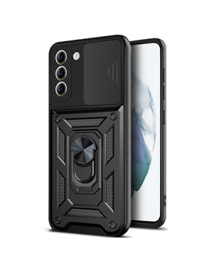 Чохол Ummi Camshield Serge Ring для Samsung Galaxy G990 S21 FE Black (6902815374)
