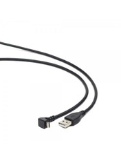 Кабель синхронізації Cablexpert CCP-mUSB2-AMBM90-6 USB to microUSB 1,8m 90° Black (CCP-mUSB2-AMBM90-6)