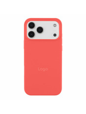 Чохол Silicone Silicone Full Case Open Cam для Apple iPhone 17 Pro Grapefruit