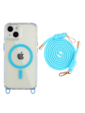 Чохол LanyardCase для Apple iPhone 13 Sky Blue