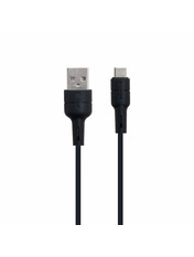 Кабель синхронізації Borofone BX30 USB to Type-C 15W 1m Чорний