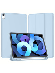 Чохол BeCover Tri Fold Soft TPU Apple Pencil Apple iPad Air 11" 2026 Light Blue Блакитний Light Blue (715232)