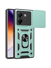 Чохол Ummi Camshield Serge Ring для Xiaomi Poco M7 Pro 5G Green Green (6902158374)