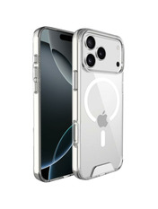 Чохол Space Case для Apple iPhone 17 Pro Max Transparent Transparent (6945182370)