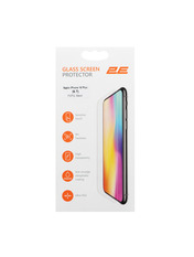 Захисне скло 2E 2.5D для Apple iPhone 16 Plus Black глянсове
