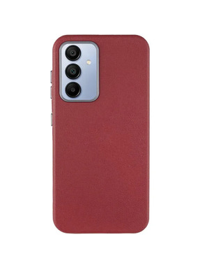Чохол Leather Case Metal Buttons для Samsung Galaxy S25 Ultra Red (6981372045)