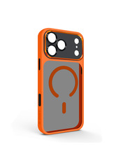 Чохол ArmorStandart Unit для Apple iPhone 17 Pro Max Black/Orange Black/Orange (ARM86321)