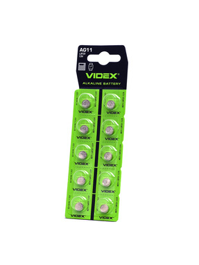 Батарейка Videx LR721/AG11 Alkaline 10шт (23426)
