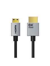 Кабель передачі відео CableTime Mini HDMI (M) to HDMI (M) 3m Black 3