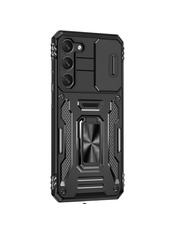 Чохол Camshield Army Ring для Samsung Galaxy S906 S22+ Black Black (6951023987)