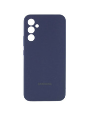 Чохол Silicone Cover Full Camera with logo для Samsung Galaxy A56 5G Midnight Blue