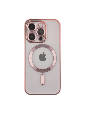 Чохол Metallic Full Camera with Magsafe для Apple iPhone 14 Pro Max Rose Gold (6958201734)