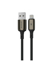 Кабель синхронізації Proove Dense Metal USB to Lightning 12W 1m Black (CCDM20001101)
