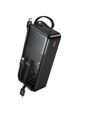 Павербанк Hoco J156B Founder 2xUSB-C + 1xUSB-A 22,5W 30000mAh Black