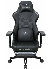 Ігрове крісло 1stPlayer Duke Black Black (DUKE-FR-BK)