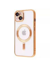 Чохол Metal Matte Case MagSafe для Apple iPhone 14 Pro Gold