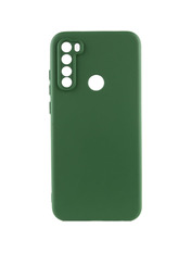 Чохол GETMAN Liquid Silk Full Camera для Xiaomi Redmi Note 8T Dark Green Dark Green (6948205713)