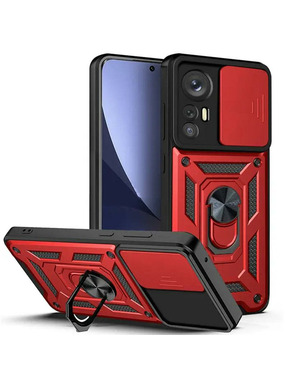 Чохол Ummi Camshield Serge Ring для Xiaomi Redmi Note 12S 4G Red (6942081573)