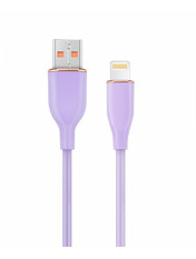 Кабель синхронізації Cablexpert USB to Lightning Violet 10.5W 1,5m Violet