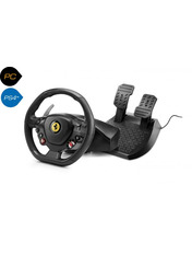 Thrustmaster PC/PlayStation 4 T80 Ferrarri 488 GTB Edition Black Відсутня Black (4160672)