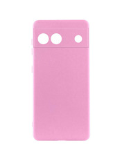 Чохол Silicone Cover Silicone Case Lakshmi Full Camera для Google Pixel 6A Pink