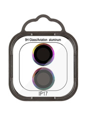 Захисне скло інше Metal Classic для Apple iPhone 17 (6.3") глянсове Rainbow