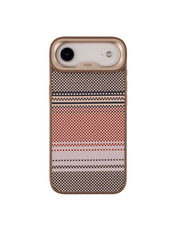 Чохол Kajsa Resort Collection Gradient Stripe with MagSafe O-Ring для Apple iPhone 17 Air Desert Gold Desert Gold (6928517390)