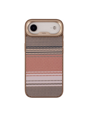 Чохол Kajsa Resort Collection Gradient Stripe with MagSafe O-Ring для Apple iPhone 17 Air Desert Gold (6928517390)