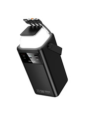 Павербанк Borofone BJ65B High 1xUSB-C + 2xUSB-A 22,5W 80000mAh Black