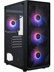 Корпус 1stPlayer FD3-M-BK-4F7 Midi-Tower Black