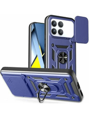 Чохол BeCover Military для Poco F8 Pro Blue Blue (715403)